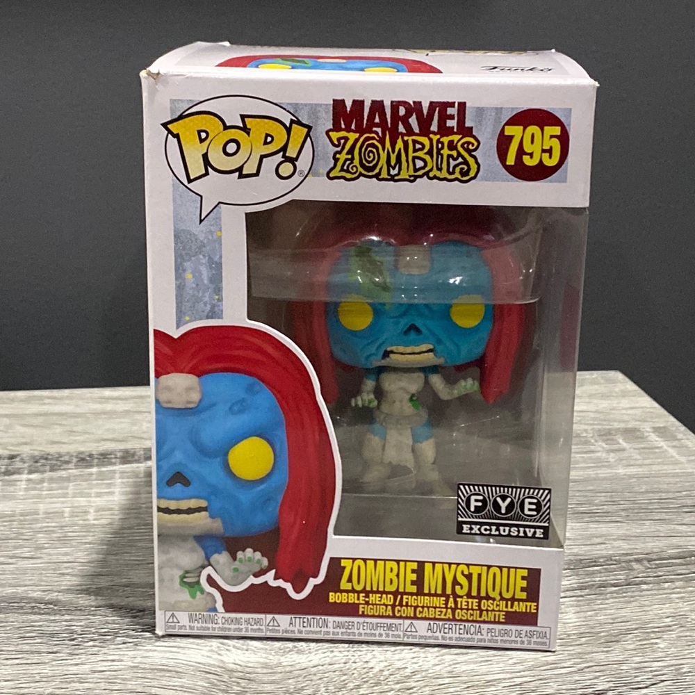 Funko Pop! | Marvel Zombies #795: Zombie Mystique - Collectable Bobble-Head